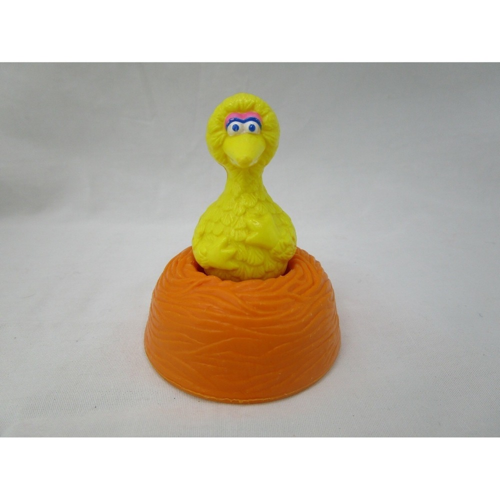 Muppets 1984 Big Bird Nest Figure Lot